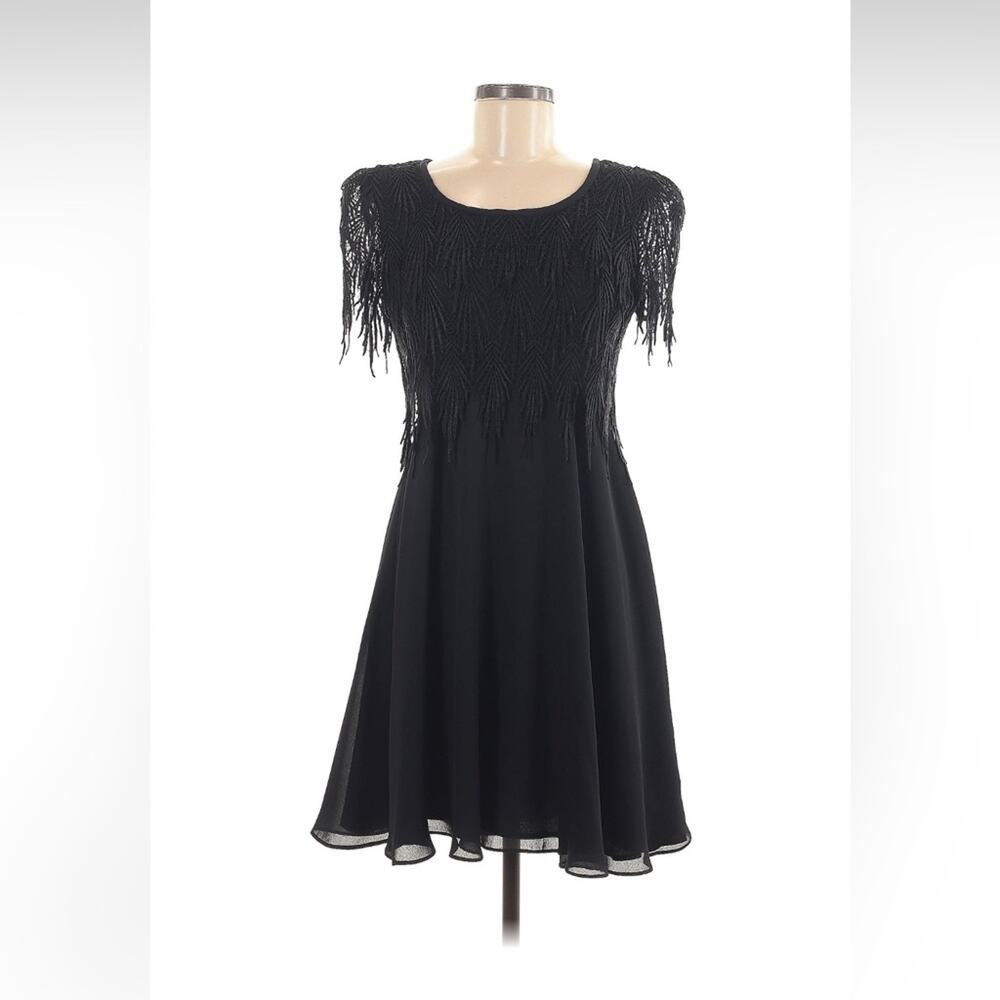 Vintage 90s Night Way little black dress, size 6‎